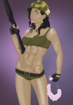 “Soldier” by the mystery castration artist.She’s obviously had a successful hunt.