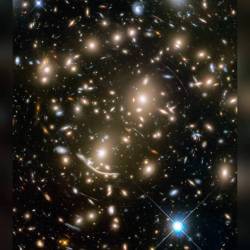 Galaxy Cluster Abell 370 and Beyond #nasa #apod #esa #hff #stsci #galaxycluster #abell370 #galaxies #deepspace #hubblespacetelescope #hubble #stars #gravitaionallensing #darkmatter #spacetime #constellation #cetus #seamonster #interstellar #intergalactic