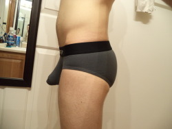 bikinithonglover: Agacio brief. First time I wore these I thought I made a huge mistake because of how different the pouch is. Now I love it. I think the enhancing pouch is good enough where it might go mainstream. I imagine everybody (guys and girls)