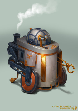 steampunktendencies:  Steampunk Star Wars - Concept Design by BjornHurri Facebook |  Google + | Twitter    Steampunk Tendencies Official Group   