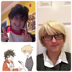 edog777: So today i tried to cosplay John and Dave from your kidswap au. Thanks for the inspiration and keep up the awesome drawings!! ^U^omg glad you liked them! &lt;3 and thanks for the cosplay!