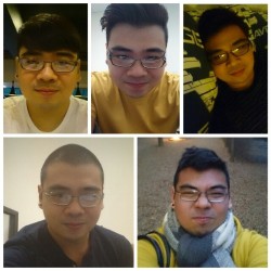 Yes, in a span of 5 months, that&rsquo;s how fast i change my #hairstyle - mohawk, uno, barbers, side-shaved and lastly the &ldquo;bangs&rdquo; &hellip; #ultimate #selfie   Cge&hellip; Goodnight! #yunlang