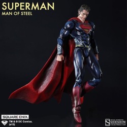 superherostatuesfan:  Superman - Man of Steel, Hawkman, Batman - Arkham City, The Joker - Arkham Origins Collectible Figures by Square Enix