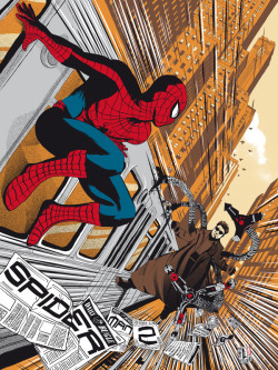 xombiedirge:  Spider-Man 2 Commission by Chris Thornley / Tumblr / Charity via: raid71