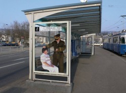 beauty-love-mysterious:  i-dont-wanna-grow-up-neverland:  theacid-queen:  idealistsconundrum:  Clever &amp; effective Ad Campaign by Amnesty International Switzerland  This is extremely powerful. Wow.  its not happening here but its happening now :| 