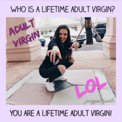 javiggme:Reblog if you are an adult virgin