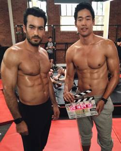 matt-daddaryo:  davidbradleylim: Get your sweat on tonight with me, @aarondiaz and the rest of the #Quantico gang, 10/9c on ABC. 