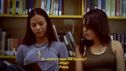 champagne-and-chocolate:  sweet-lesbian-kisses:  thelesbianist:  floriculturism:  Mila Kunis and Zoe Saldana in After Sex (2008) [x] (one of the hottest girl on girl scenes ever)  holy shit……………..  I just need to…oh my fucking god…   Always