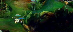 techtonicactivity:  How to disrupt shaco boxes with style(This is my 570th League of Legends gif)