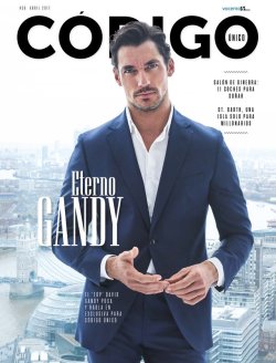 officialdavidgandy:  David Gandy on the cover of the April issue of Codigo Unico.  David is photographed by Hunter and Gatti.  We love this shoot, and hope you enjoy it too!  Drool