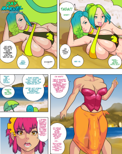 jay-marvel:  Freak Show Page 4 - “Introducing the ‘3 Legged Woman’ Corza”   ;9