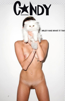 allcolorsindirections:  Miley Cyrus Candy Magazine Shoot  I would enjoy fucking her eyes out.
