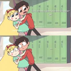 svtfoeheadcanons:  The Starco tag on Instagram is pure trash.I love it.  Source.   Where are those awkwardly romantic moments in the actual show?I need these.
