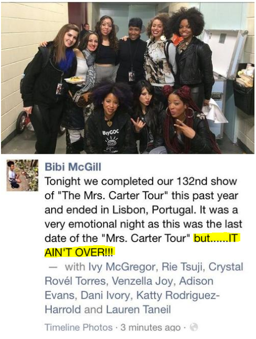 Beyonce > "The Mrs. Carter Show" World Tour [VI] $230 MILLION. BIGGEST FEMALE TOUR OF THE YEAR! - Página 8 Tumblr_n34el4IqsW1rbl71oo1_r2_500