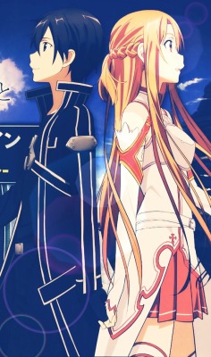 sword-world-online:  Endless favourite OTP Meme: (1/?) Asuna Yuuki and Kazuto Kirigaya (Kirito) &ldquo;My life is yours Asuna. So I’ll live for your sake. Until the very end, let’s be together!&rdquo; 