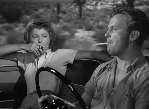 Barbara Stanwyck and Ralph Meeker in Jeopardy Nudes &amp; Noises  