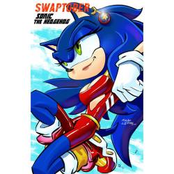 marcusthevisual:  SWAPTOBER #4: Sonic The Hedgehog SWAPTOBER ends Oct 31(OR Could end Nov 15???). Heroes or Villains, it doesn’t matter, so long as you swap their gender, enjoy yourself and post it somewhere. Put “Swaptober” somewhere in the description