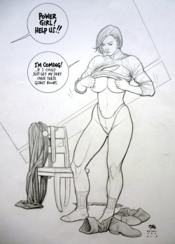 mcharacter:  geekearth:  Frank Cho - Costume Sketch Humor (Mildly NSFW)  I like Frank Cho’s style of humor.  