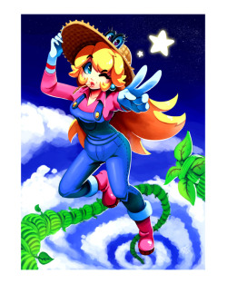 ravenousruss:Super Mario Odyssey was amazing! But there’s something important that I took away from it, farmer Peach is best Peach&lt;3