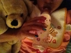 my teddy can&rsquo;t sleep&hellip; because have afraid