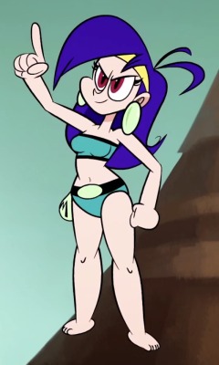 ck-blogs-stuff:  So glad to see Vambre in a swimsuit bikini. Also, she has the cutest lil’ feet =3 Came from Mighty Magiswords’ newest minisode    ;‘9