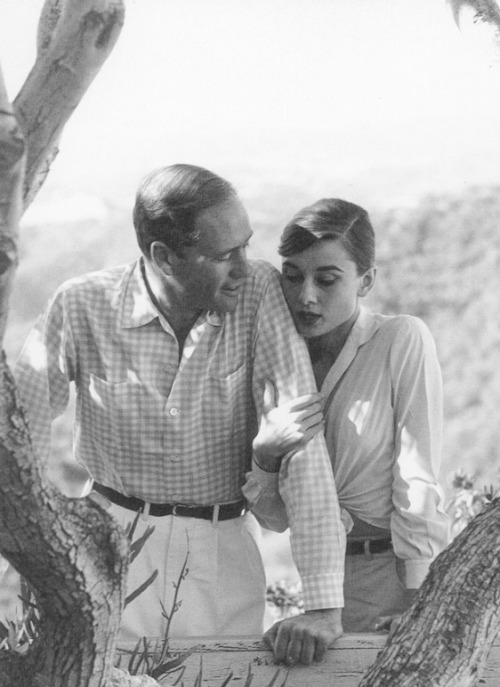  Audrey Hepburn and Mel Ferrer, c. 1956. 