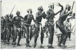 Ghanaian men, via Delcampe.   
