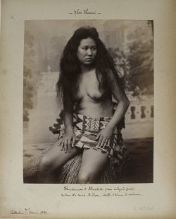     Hawaiian woman, via goodoldtime.   