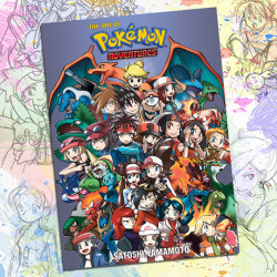 pokemon:Who’s up for a walk down memory lane? The Art of Pokémon Adventures book celebrates beautiful illustrations from 20 years of epic Pokémon manga journeys: http://bit.ly/2nL8kX1