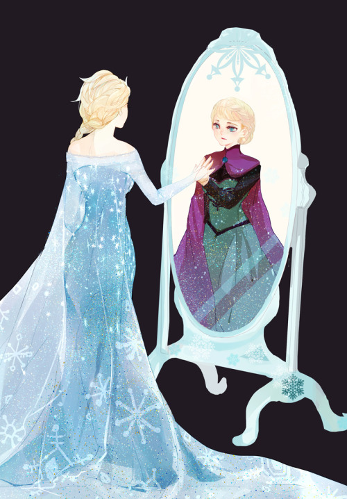 Fan-arts de La Reine des Neiges (trouvés sur internet) - Page 14 Tumblr_n0pswxTHxY1snximfo1_500