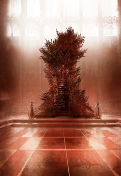 jinx-effect:  The Iron Throne as described in the novels, officially endorsed by GRRM on his blog as the most accurate artistic representation thus far. By artist Marc Simonetti. 