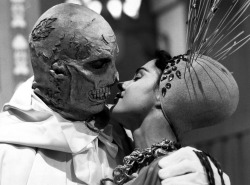 Vincent Price and Virginia North - The Abominable Dr. Phibes, 1971.