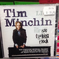 Just found this at JB HI-FI :D classic Tim! #tim #timminchin #sorock #minchin #musician