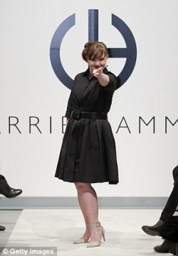 lloveislouder:  AHS actress Jamie Brewer walked a catwalk in New York as part of the ‘Role Models Not Runway Models’ Campaign. She is the first ever model with Down Syndrome to walk in New York Fashion Week.I love this woman so much.