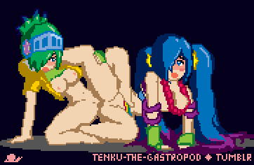 tenku-the-gastropod:  This went better and faster than expected. For all I know, it used to be a tricky position to wrap my mind around! Some cute mutual leg humping sublime duet was well… mandatory to animate though! Now you must excuse me, I must