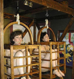 slavefarmer:  The occasional wooden cage will seem to u like a sort of mercy. 