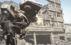 thenexusofawsome:  Appleseed Alpha Its easier to Fight mechs when your a sniper with a machine body 