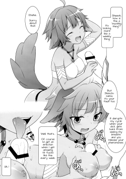  An excerpt from the Technobreak Company doujin featuring Elbia Hanaiman the cute werewolf girl. Link contains the rest of the doujin, which is decidedly less dog-girl focused.