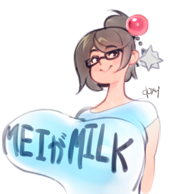 MEIがMILKThanks to punycunnies for the pun.My patreon yaddah daddily dah http://patreon.com/doxydoo