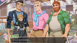 the-future-now:  Gay dad dating simulator ‘Dream Daddy’ sounds like a joke — but it’s surprisingly earnest  Dream Daddy is a brand-new dating  simulator in which you play a dad trying to romance other hot dads, and  I’m pleased to report it’s