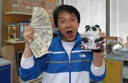 dailyjackiechan:You have been visited by the Chan of wealth, reblog this and you will have money come to you!