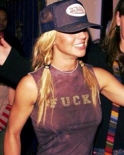 2001cunt: Britney Spears, iconic t-shirts