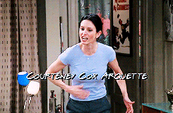 limsjaebeom:   In the opening credits to Friends: The One After Vegas, all of the names in the opening (actors and crew) were changed to have Arquette at the end of them, a gag on Courteney Cox Arquette who had just recently married David Arquette. 