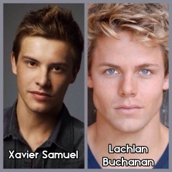 hotfamous-men:  Lachlan Buchanan and Xavier Samuel 