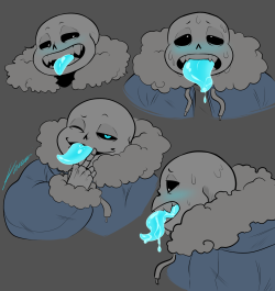 Lots of u have been asking me for more Sans&hellip;. and more skeledongs - but we’ll get there when I line all the stuff I’ve been sketching loland, it happened that I rediscovered my love for long tongues recently so, here u have some of that XD