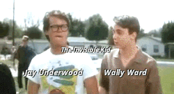 el-mago-de-guapos:  Jay Underwood / Wally Ward - The Invisible Kid (1988)  