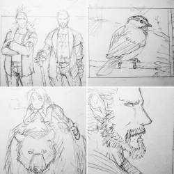 kennethjwagnon:  I remembered to post AND penciled TWO pages…? This is a good monday!   —     #heartsfullofsand #webcomic #comics #manga #mangaart #mangadrawing #comicbooks #graphicnovel #comicbook #hfos #wip #comicart #indiecomics #indiecomicartist