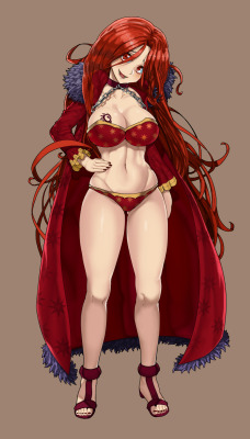 thegoldensmurf:    Commission - Flare with Brandish’s clothes (colored).