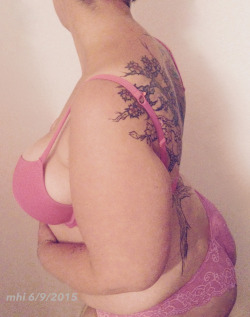 tlcrmt:   Dear T,  it´s my first submission at your blog. I love the idea of Body positivity. I am learning to love my body. blogs like yours are helping me. Thanks for this! The pink underwear is for supporting lady-neurotika. Stay strong!! With love
