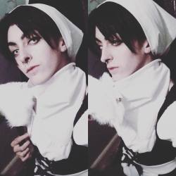 lchimi:  maid!levi is 99.9% complete for #mcmexpo this weekend!!!!!!!! #snk 